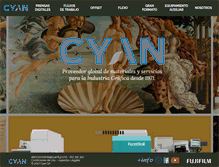 Tablet Screenshot of cyanfuji.com